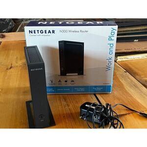 Netgear N300 300 Mbps 4-Port Wireless N Router (WNR2000) - untested